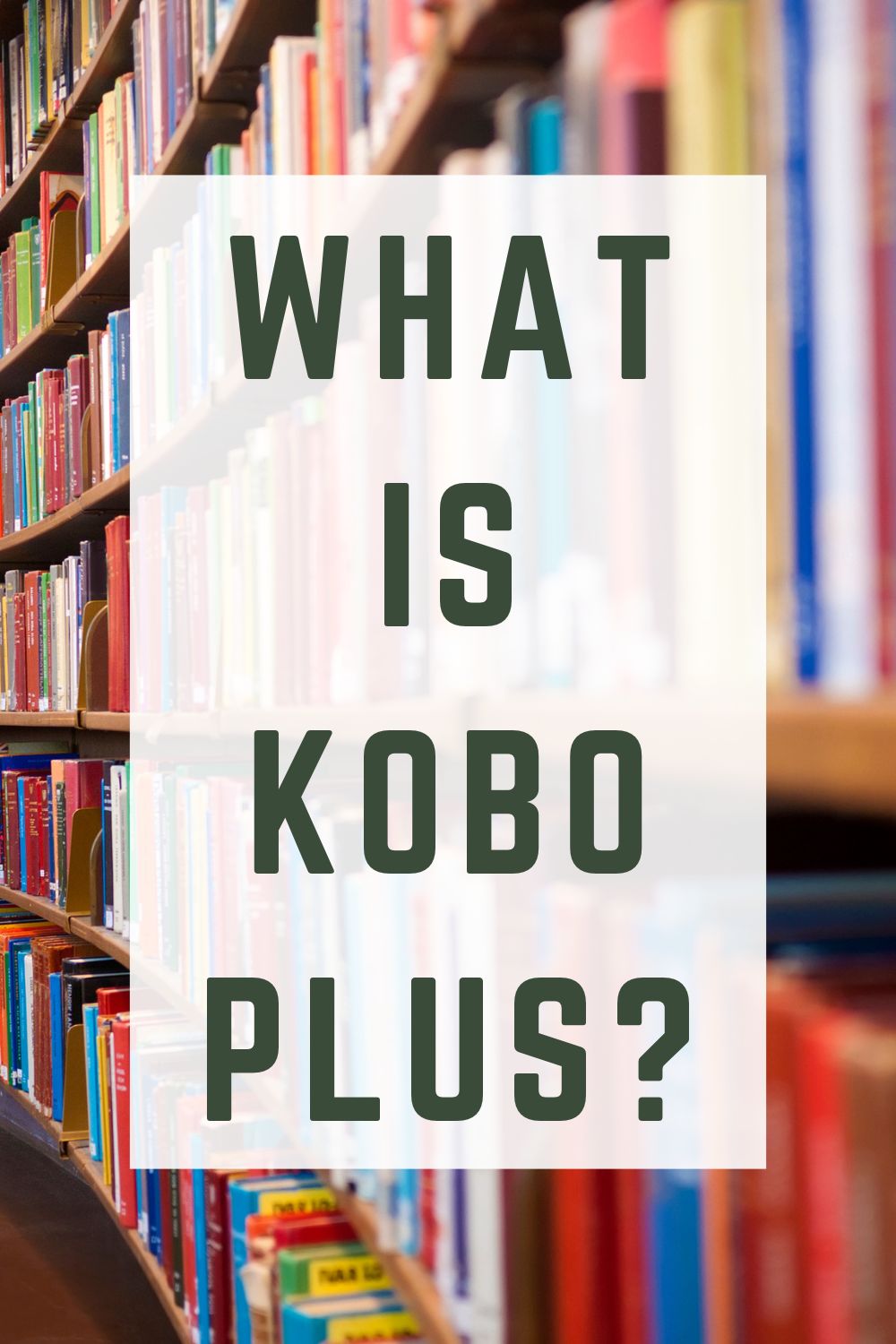 What is Kobo Plus Subscription?